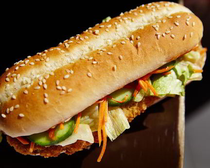 Вегетарианский бургер