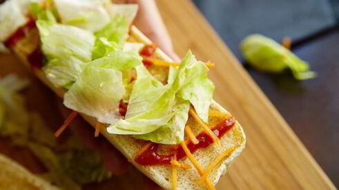 вегетарианский бургер