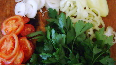 бутерброд из баклажана