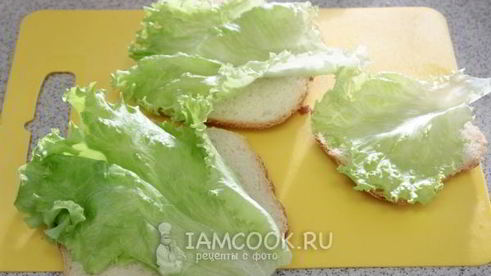 бутерброд обезьянка