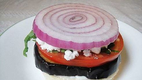 бутерброд с баклажанами