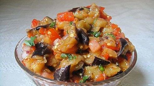 бутерброд с баклажанами