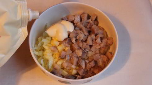 бутербродный торт