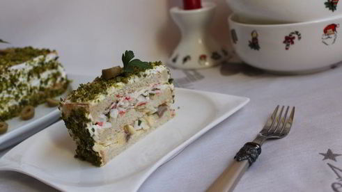 бутербродный торт