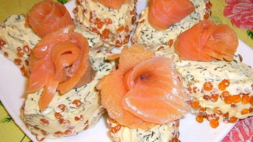 Рецепт бутерброды к празднику