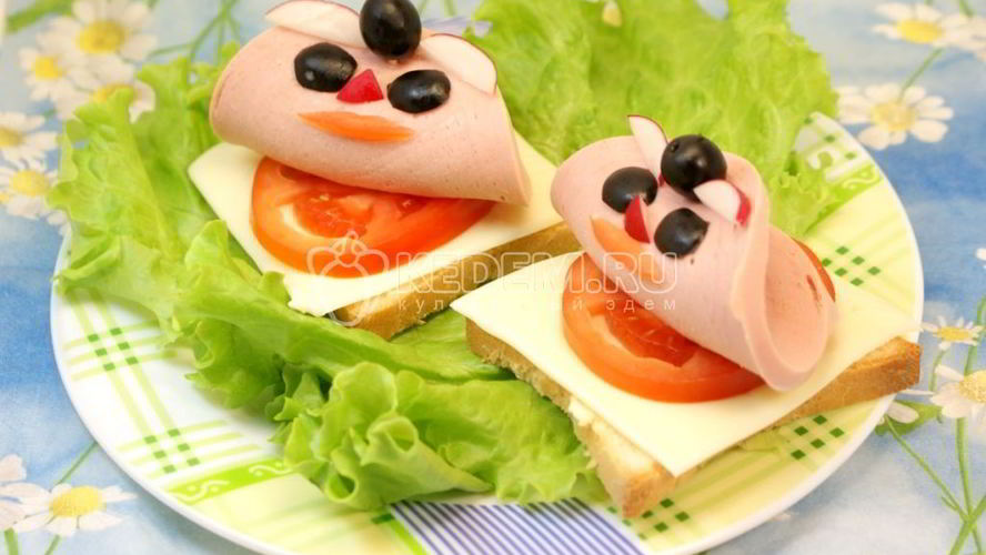 Рецепт бутерброды кораблики