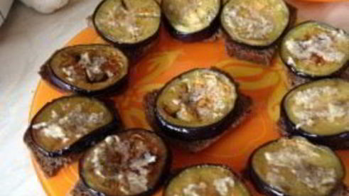 бутерброды с баклажанами