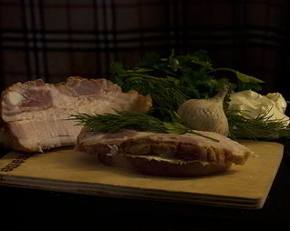 Бутерброды с грудинкой