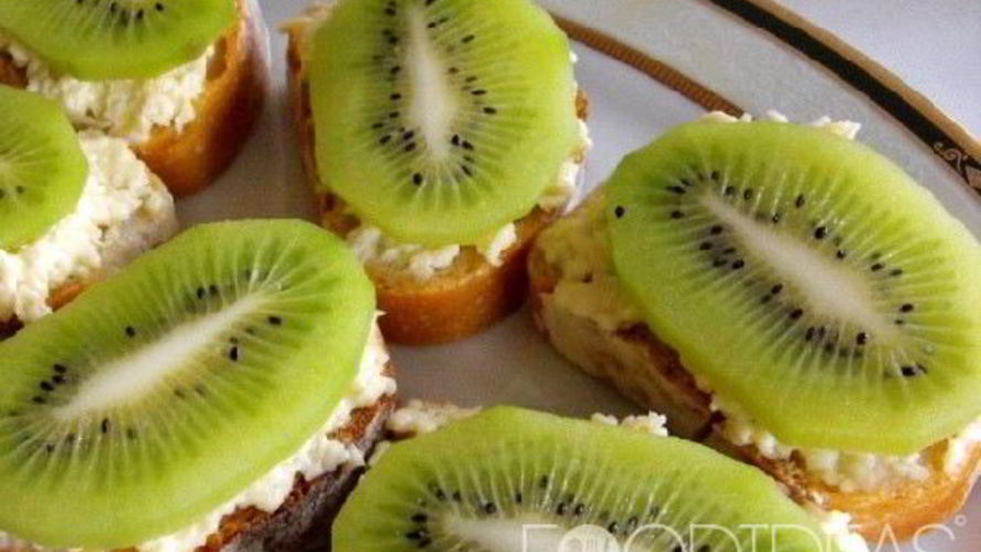 Рецепт бутерброды с киви