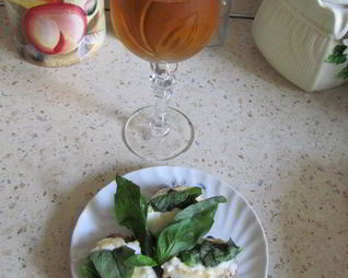 Бутерброды с козьим сыром