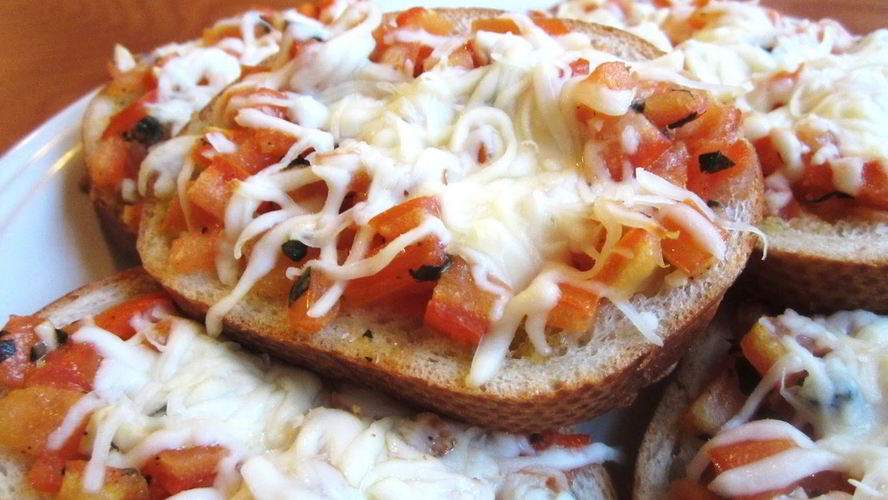 Рецепт бутерброды с помидорами в духовке