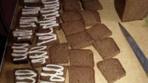 бутерброды с салом