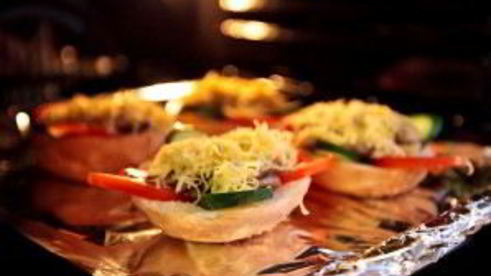 бутерброды с шампиньонами и сыром