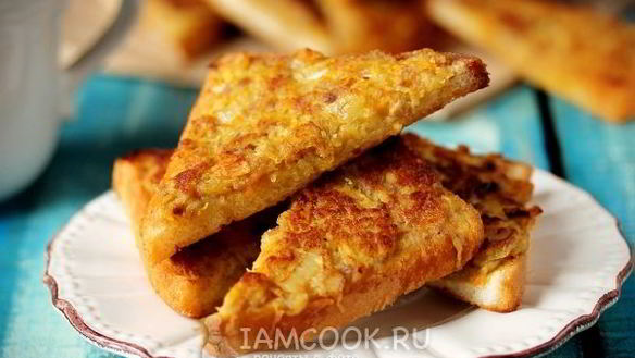 Рецепт Бутерброды жареные