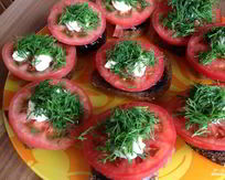 Праздничные бутерброды