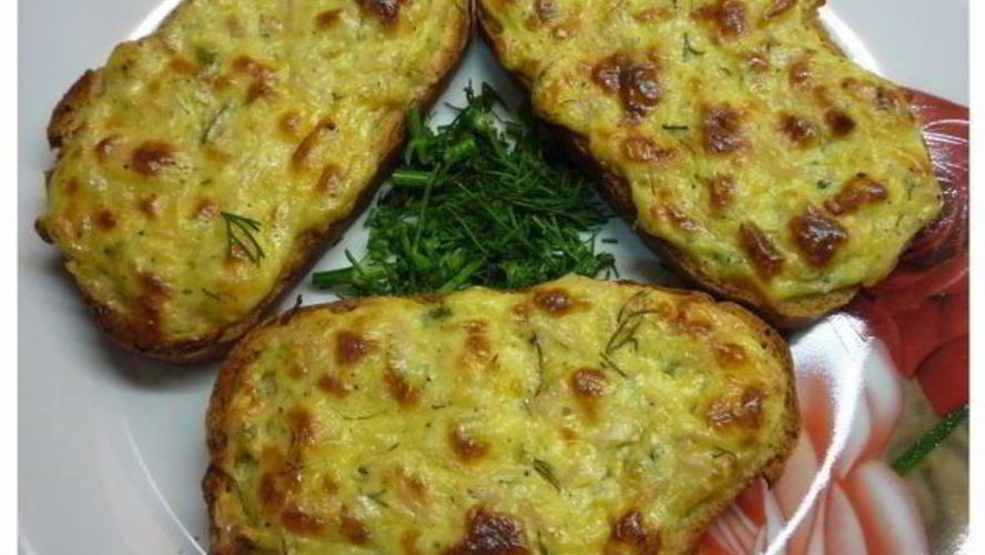 Рецепт горячие бутерброды творожные