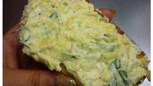 горячие бутерброды творожные