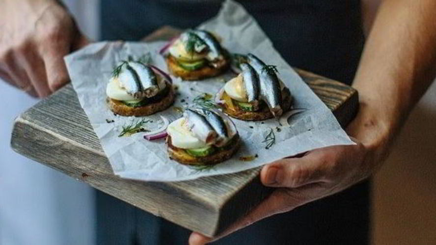 Рецепт клевые бутерброды на печеном картофеле