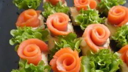 маленькие закусочные бутерброды