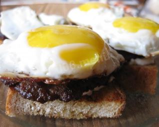 Торт бутерброд солнечный