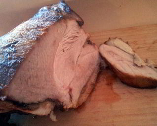 Запеченное бедро индейки