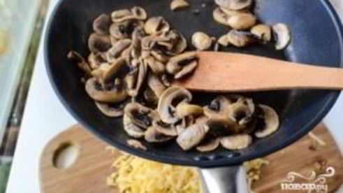 запеченные бутерброды с грибами