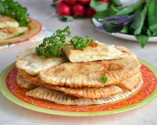 Чебуреки с картошкой