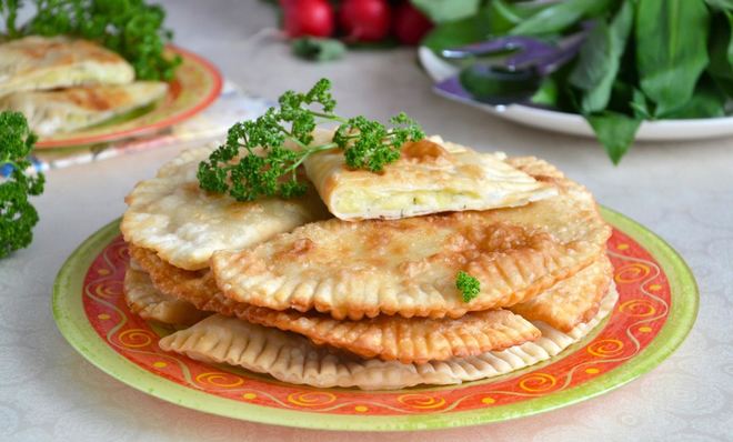 Чебуреки с картошкой