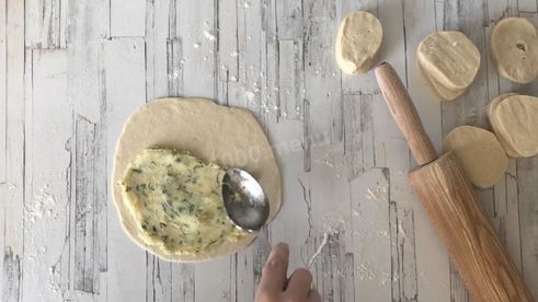 чебуреки с картошкой