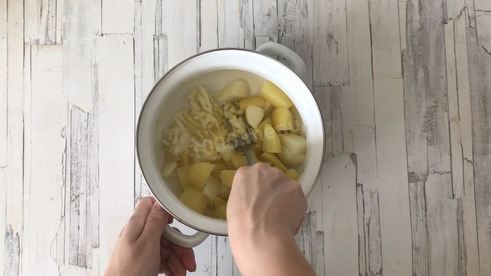 чебуреки с картошкой