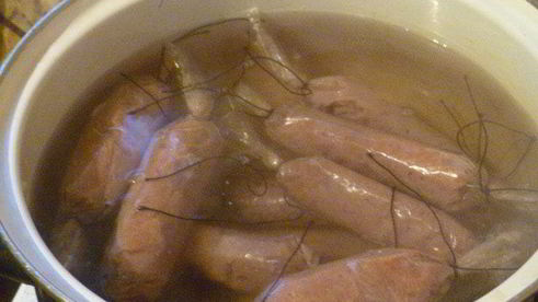 домашние сосиски