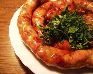 Домашняя колбаса из индейки