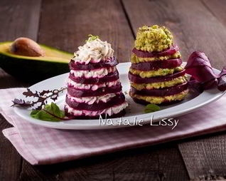 Елочки из свеклы — закуска на Новый год