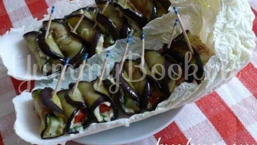 Рецепт гондолы с баклажанами