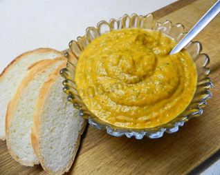 Диетическая кабачковая икра в рукаве