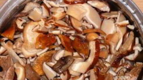 грибная икра из сушеных грибов