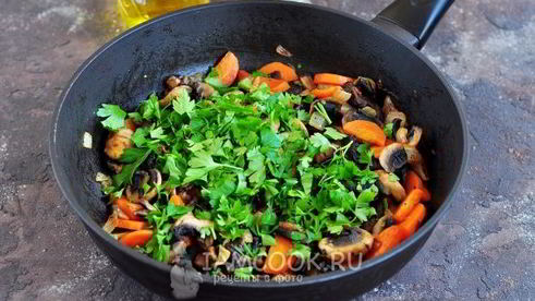 грибная икра из сушеных и свежих грибов