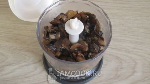 грибная икра из замороженных грибов