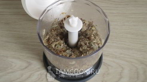 грибная икра из замороженных грибов