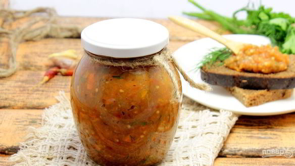 Рецепт Икра баклажанная