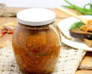 Икра баклажанная