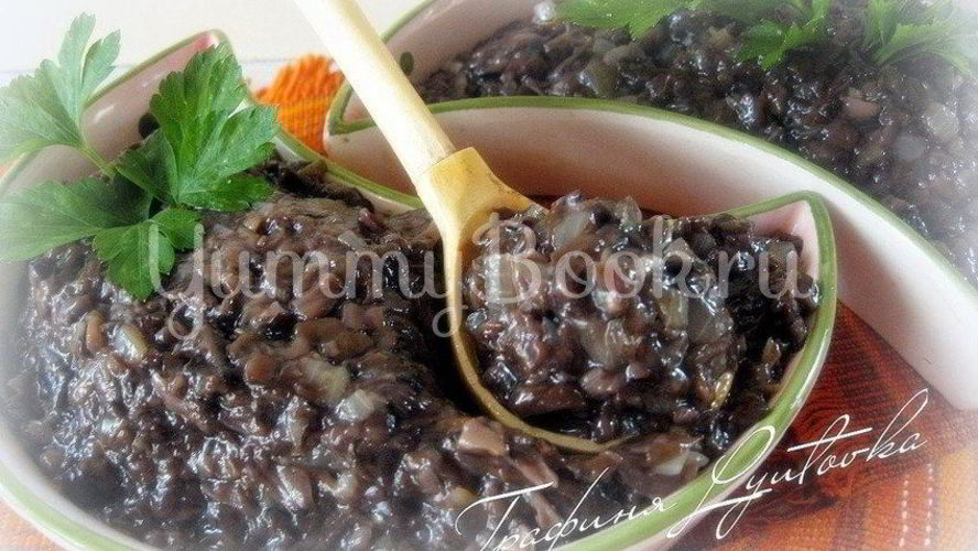 Рецепт икра грибная