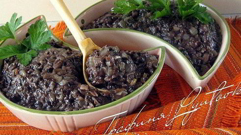 икра грибная