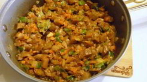 икра из баклажанов кусочками