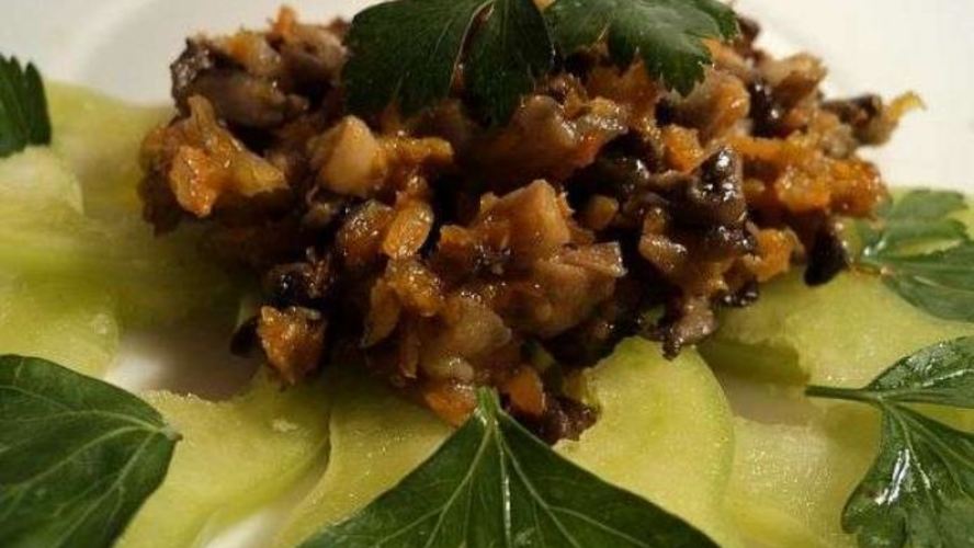 Рецепт икра из шампиньонов