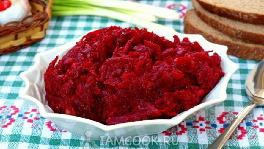 Рецепт икра свекольная