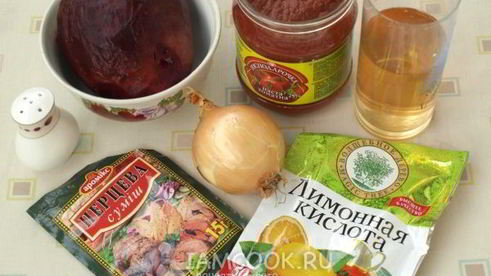 икра свекольная