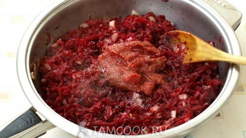 икра свекольная