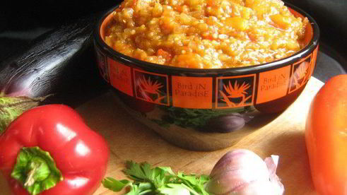 икра заморская, баклажанная