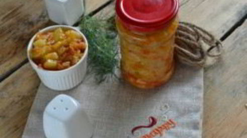 кабачковая икра без мясорубки